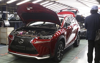 Lexus khởi động dây chuyền sản xuất NX tại Nhật
